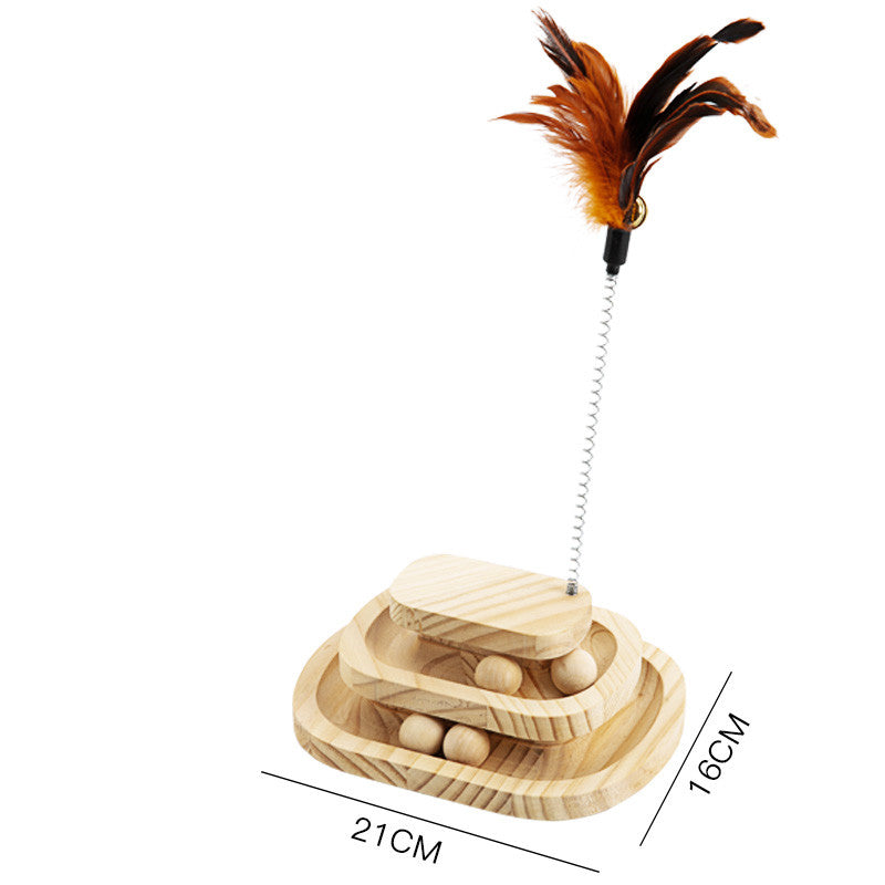 Cat Toys From Solid Wood